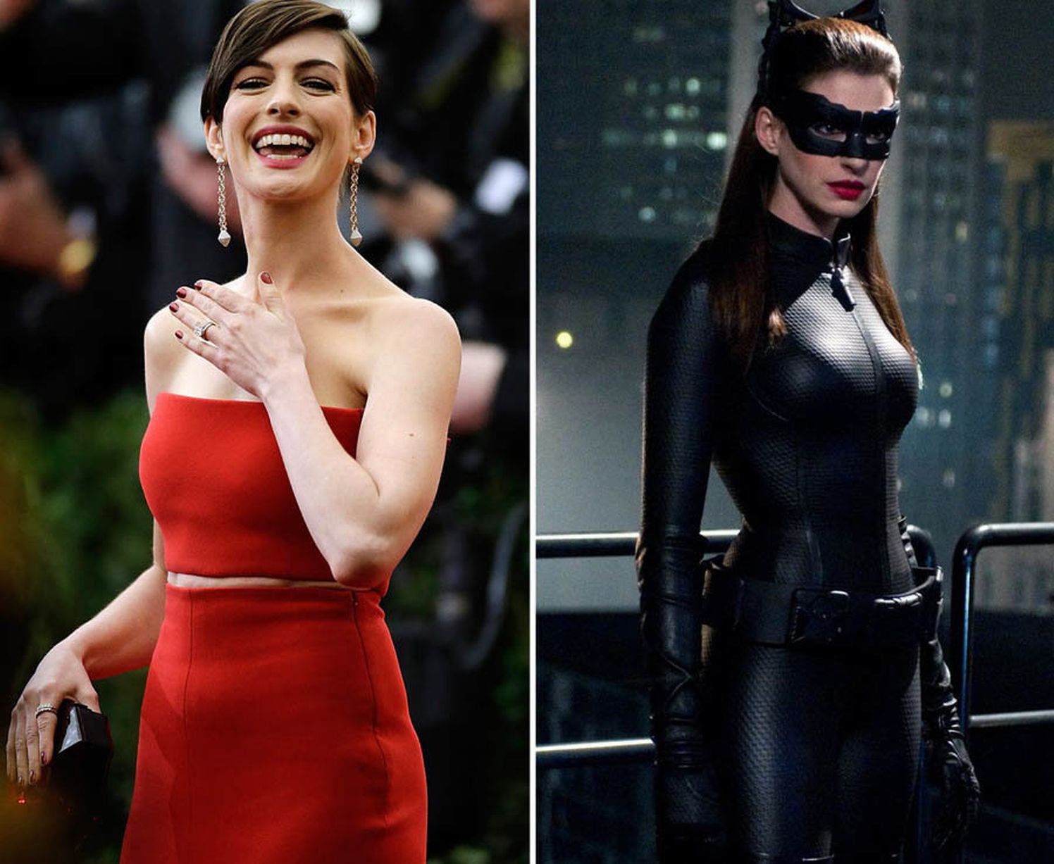 Anne Hathaway Catwoman Naked photo 4