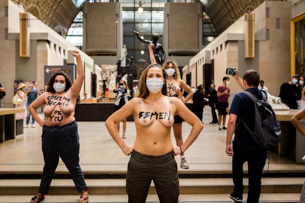 Topless Protest Pics photo 7