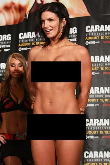 Gina Carano Fake Boobs photo 27