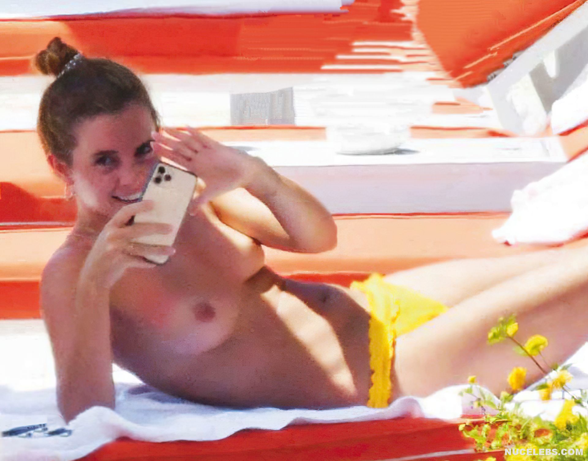 Topless Emma Watson photo 17