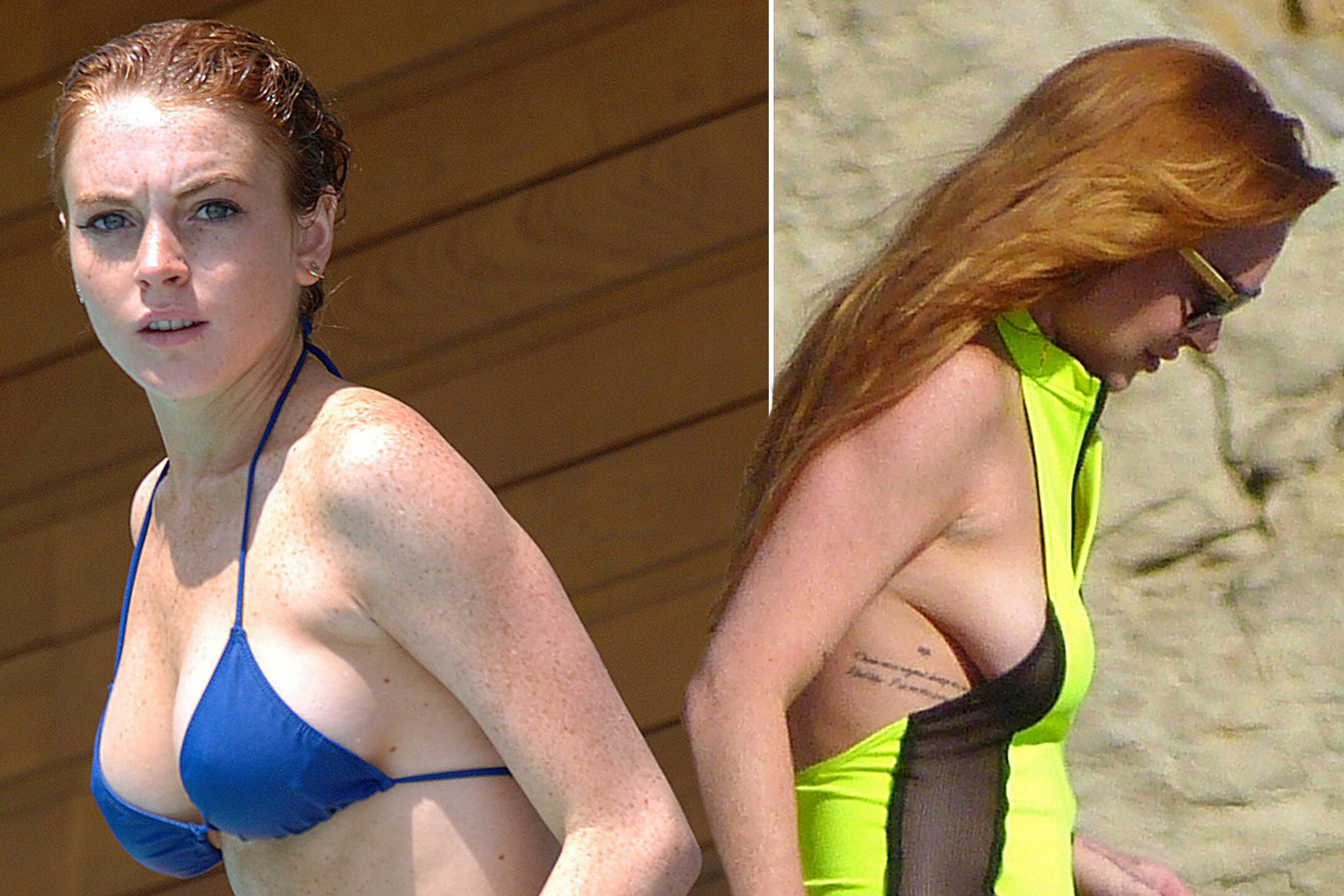 Lindsay Lohan Swim photo 1