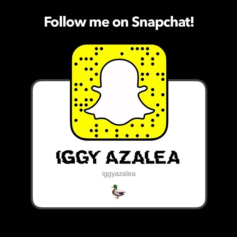 Iggy Azalea Snapchat Username photo 2