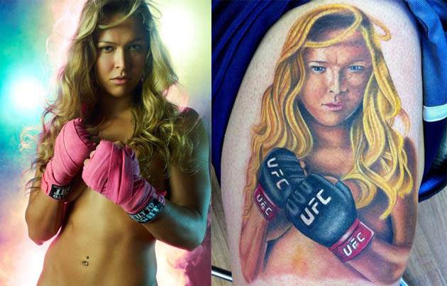 Does Ronda Rousey Have Tattoos photo 14