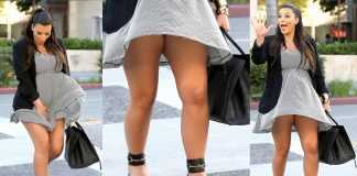 Kim Kardashian Up Skirt photo 8