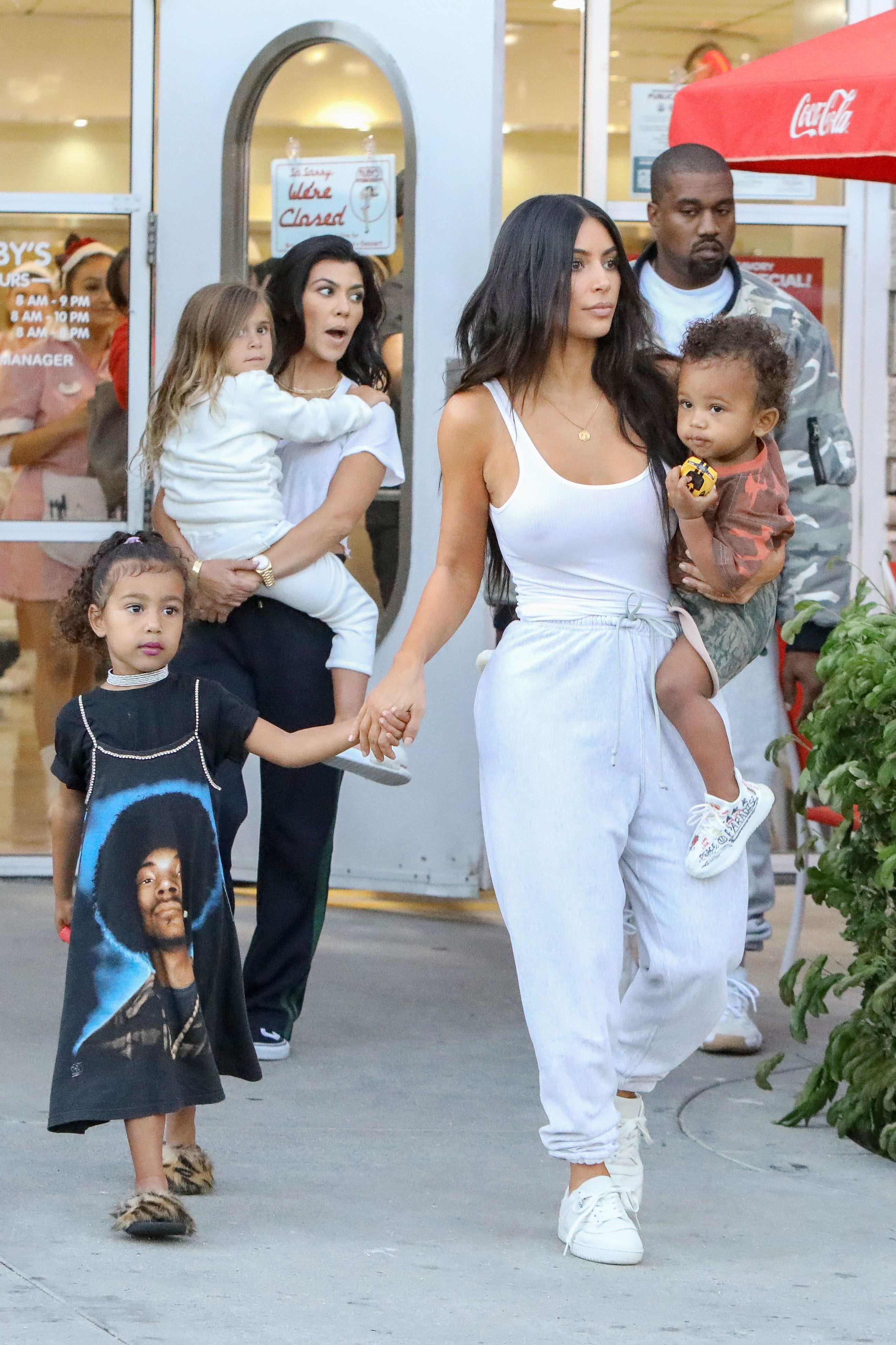 Kim Kardashian In See Through Shirt photo 22
