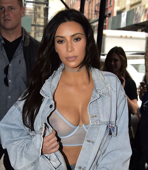 Kim Kardashian See Through New York photo 25