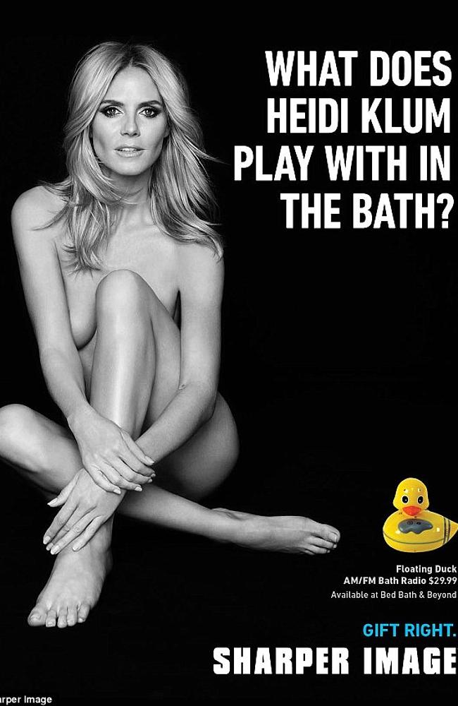 Heidi Klum Naked In Bath photo 12
