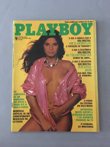 1983 Playboy Magazine photo 27