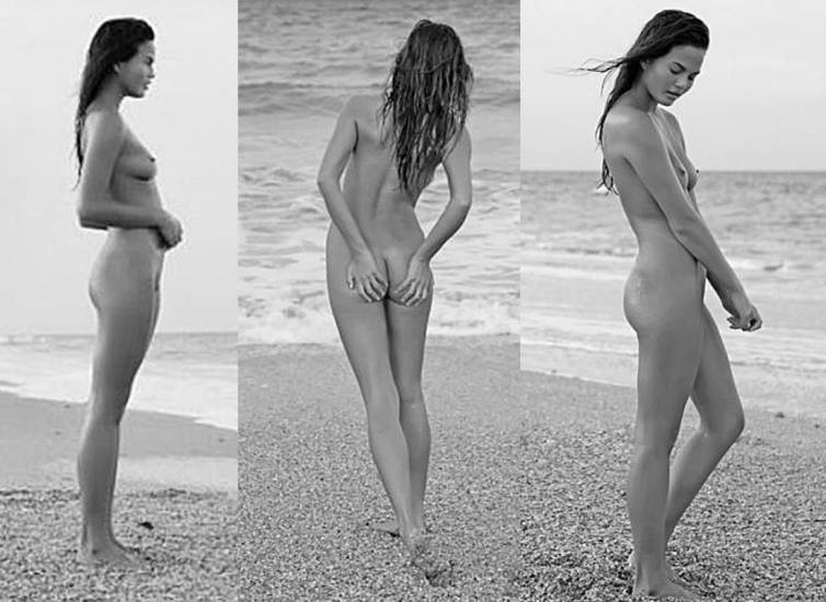 Chrissy Teigen Naked On Beach photo 10