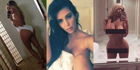 Kim Kardashian Selfie Topless photo 21