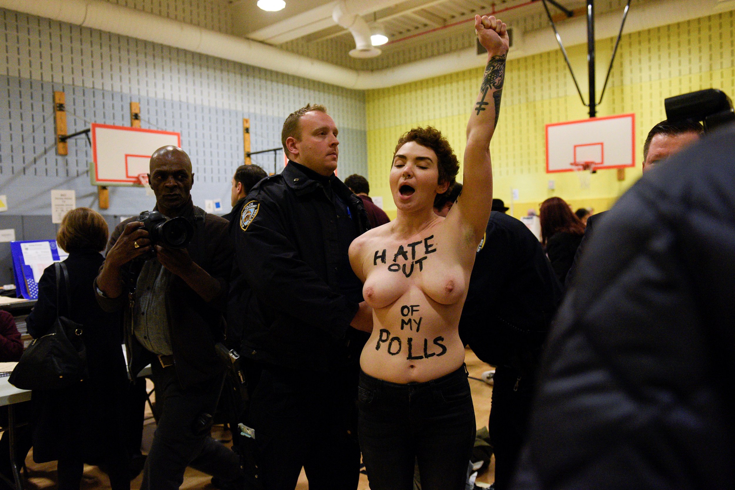 Topless Protest Pics photo 1