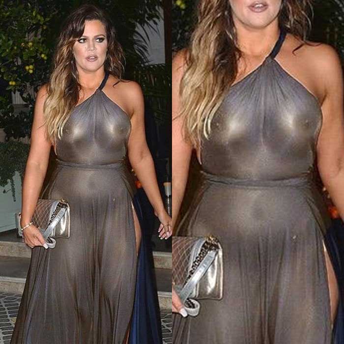 Khloé Kardashian Topless photo 15