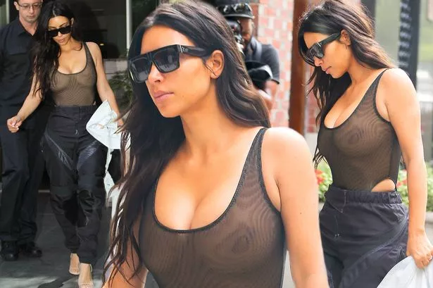 Kim Kardashian Boob Shots photo 12