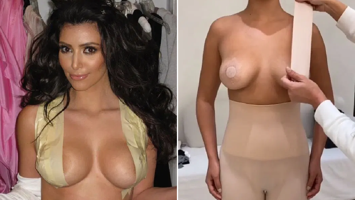 Kim Kardashian Naked Breasts photo 14