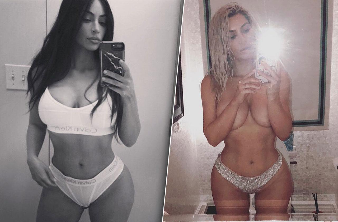 Kim Kardashian Selfie Topless photo 6