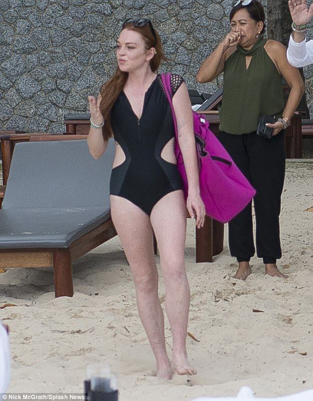 Lindsay Lohan Swim photo 13