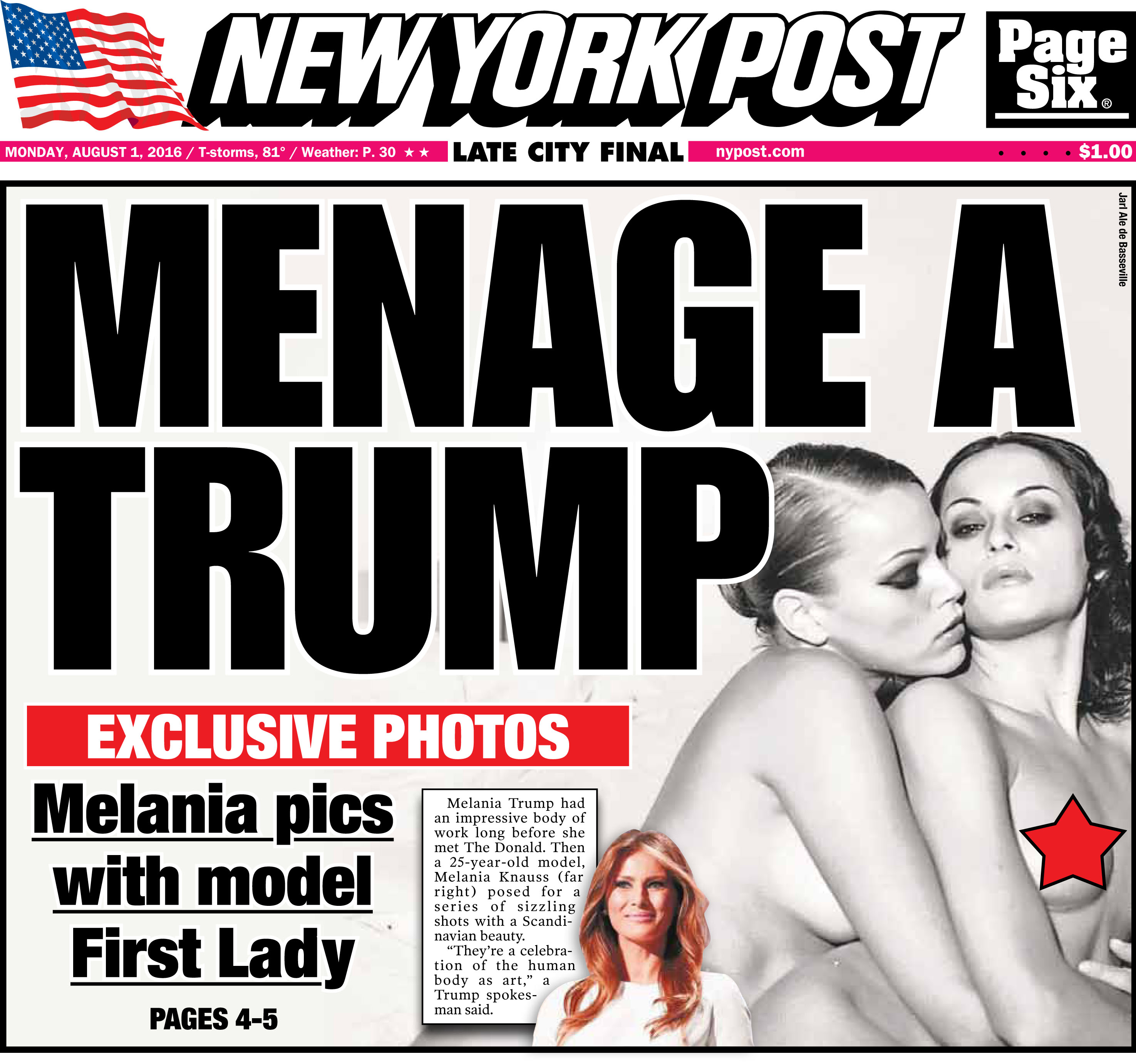 Melania Trump Max Magazine Uncensored photo 6