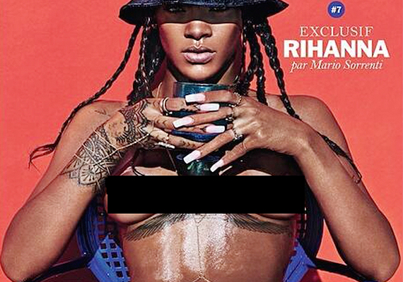 Rihanna Bottomless Photoshoot photo 29