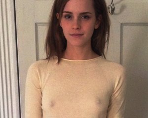 Topless Emma Watson photo 23